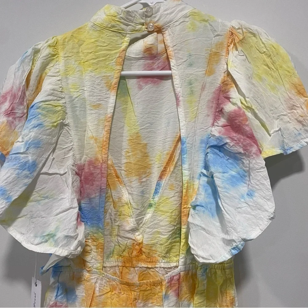 Women’s Cruz Multicolored Tie Dye Maxi Dress YOUNG, FABULOUS & BROKE Size XS - Picture 5 of 9